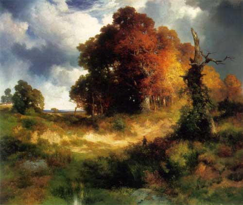 Painting Code#20037-Moran, Thomas(USA): Autumn
