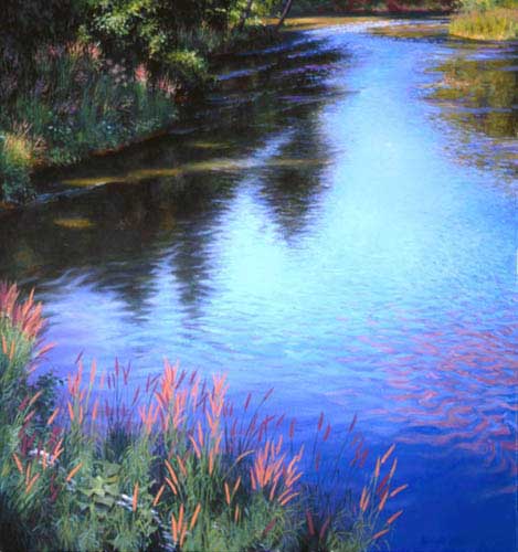 Painting Code#20044-Peter J. Bougie: Water