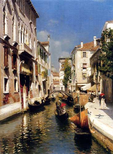 Painting Code#2216-Santoro, Rubens(Italy): Venezia 
 