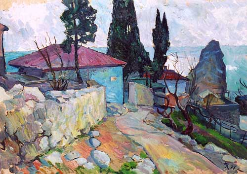Painting Code#40038-Koshel M.: Crimean View
