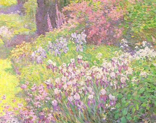 Painting Code#40051-Chadwick, William: Irises