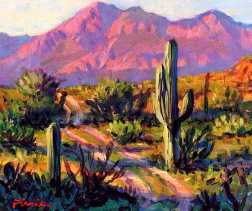 Painting Code#40082-Arizona Landscape
