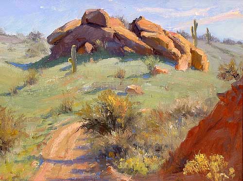Painting Code#40084-Arizona Landscape