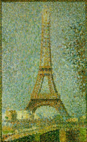 Painting Code#40142-Seurat, Georges: The Eiffel Tower