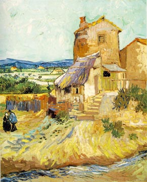 Painting Code#40511-Vincent Van Gogh:The Old Mill