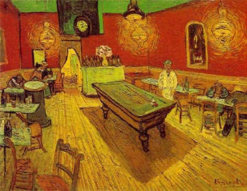 Painting Code#40512-Vincent Van Gogh:Night Caf