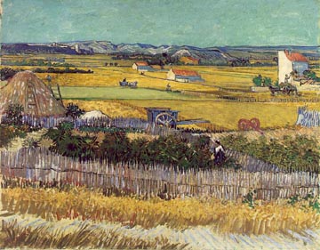 Painting Code#40514-Vincent Van Gogh:The Harvest