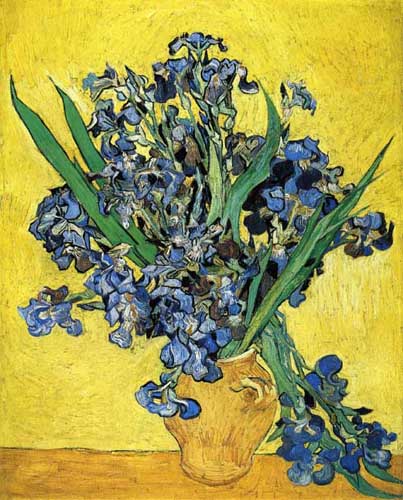 Painting Code#40529-Vincent Van Gogh:Irises (Amsterdam)