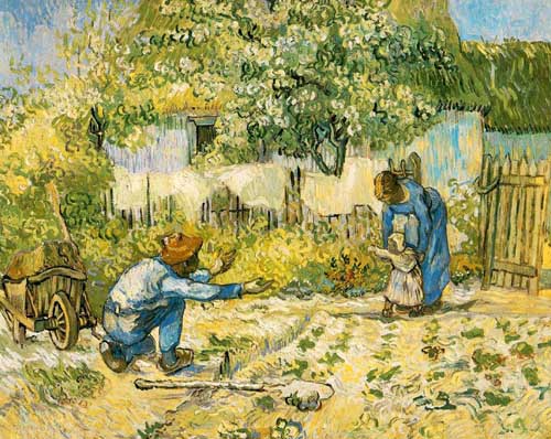Painting Code#40530-Vincent Van Gogh:First Steps