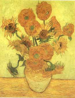 Painting Code#40536-Vincent Van Gogh: Sunflowers