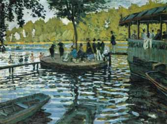 Painting Code#40550-Monet, Claude: La Grenouillere
