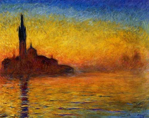 Painting Code#40938-Monet, Claude: Twilight Venice