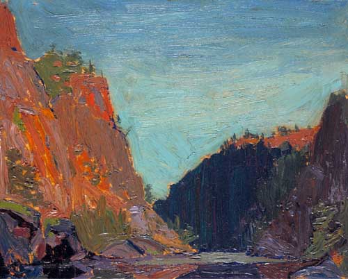 Painting Code#40971-Thomson, Tom(Canadian, 1877-1917): Petawawa