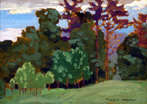 Painting Code#41008-Frank Johnston(Canadian, 1888-1949): High Park