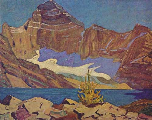 Painting Code#41014-J. E. H. MacDonald(Canadian, 1873-1932): Lake McArthur