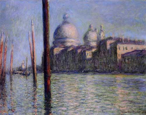 Painting Code#41434-Monet, Claude - The Grand Canal 