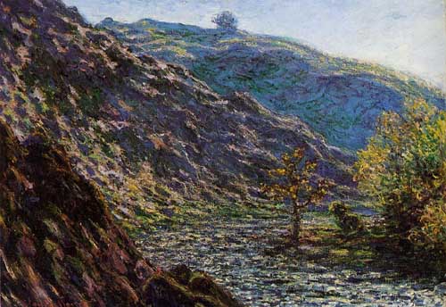 Painting Code#41445-Monet, Claude - The Old Tree at the Confluence