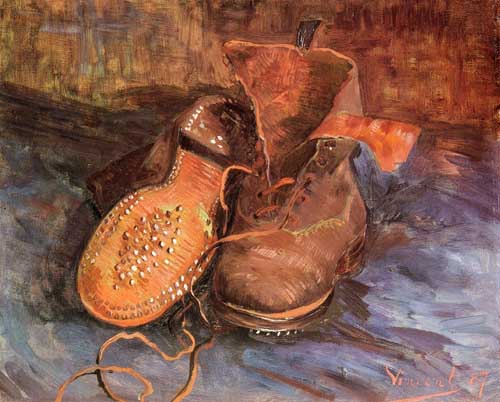 Painting Code#41533-Vincent Van Gogh - A Pair of Shoes