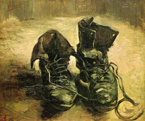 Painting Code#41534-Vincent Van Gogh - A Pair of Shoes