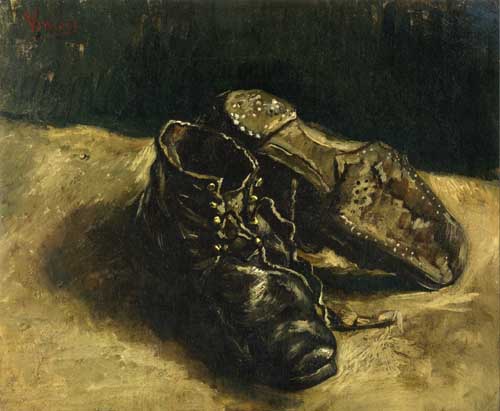 Painting Code#41535-Vincent Van Gogh - A Pair of Shoes