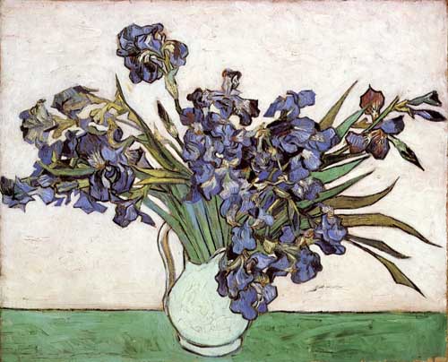 Painting Code#41559-Vincent Van Gogh - Irises