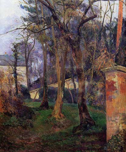 Painting Code#42094-Gauguin, Paul - Abandoned Garden, Rouen