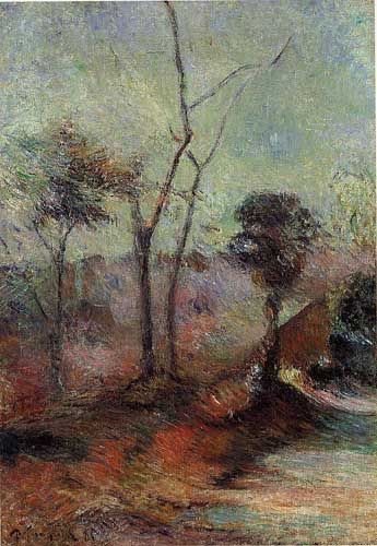 Painting Code#42152-Gauguin, Paul - Landscape