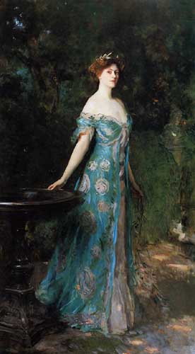 Painting Code#45024-Sargent, John Singer(USA): Millicent, Duchess of Sutherland