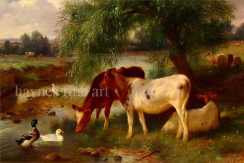 5038 Edgar Hunt Paintings oil paintings for sale