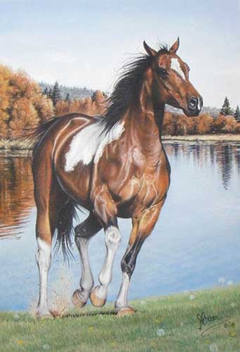 Painting Code#5261-Horse