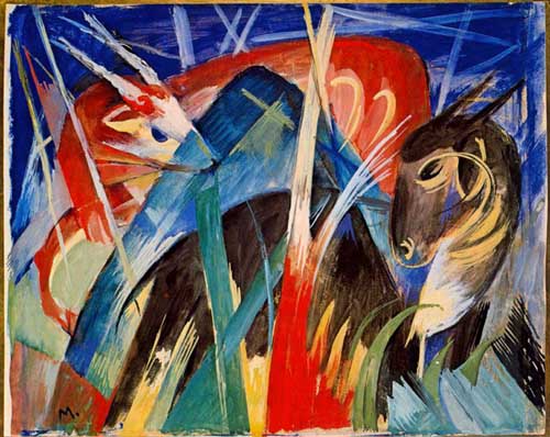70214 Franz Marc Paintings oil paintings for sale