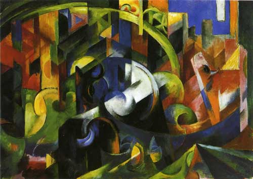 70318 Franz Marc Paintings oil paintings for sale