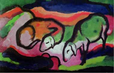 70621 Franz Marc Paintings oil paintings for sale