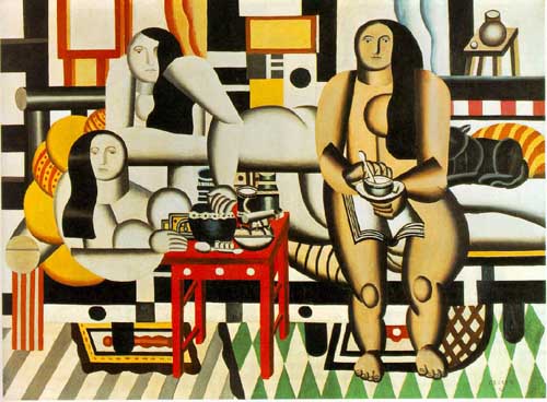 Painting Code#7209-Leger, Fernand(France) - The Three Women