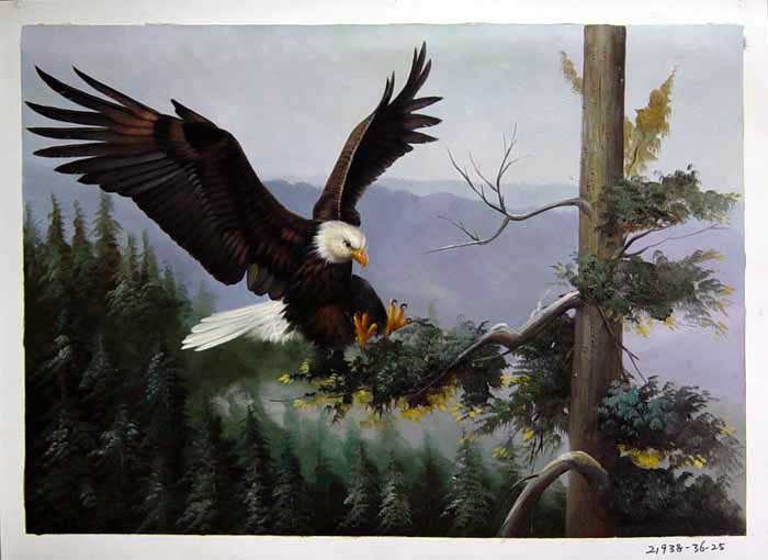 Painting Code#S121938-Eagle Painting