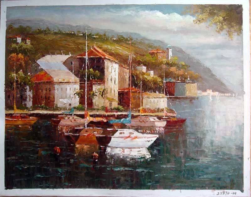 Painting Code#S123894-Mediterranean Paintings / ls