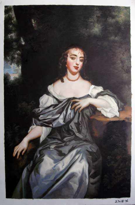 Painting Code#S127018-English Lady