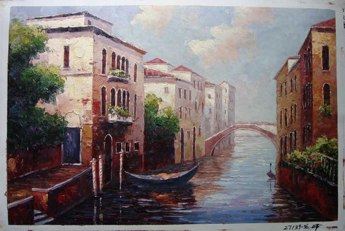 Painting Code#S127139-Impressionism Venice Painting