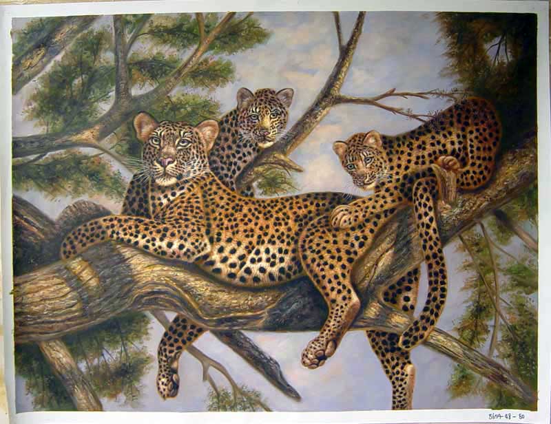 Painting Code#S118659-Leopards Painting